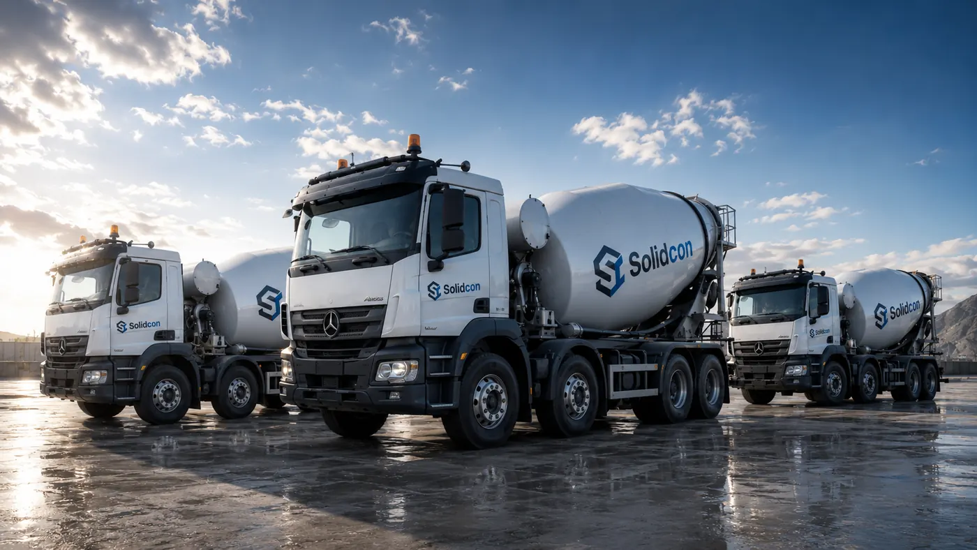 Autodomíchávače pro dopravu čerstvé betonové směsi